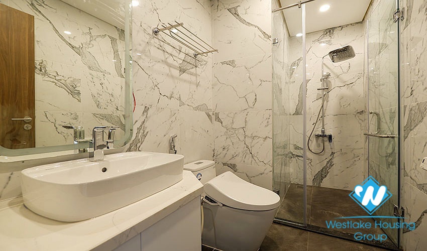 New villa with large campus with green garden for rent ciputra Hanoi